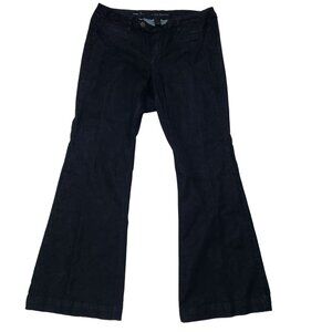 Lane Bryant Women's Jeans 16W Blue Dark Wash Flare Genius Fit Stretch